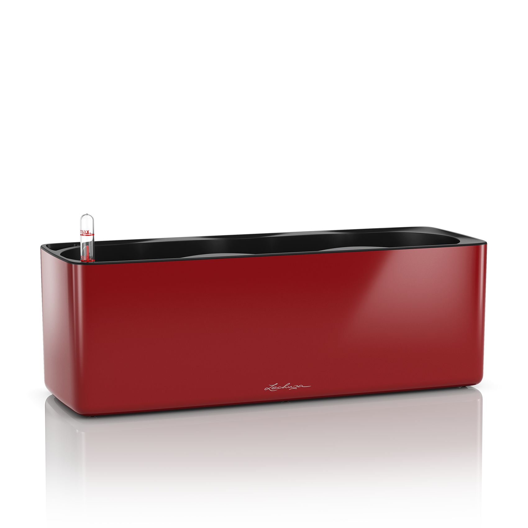 CUBE Glossy Triple scarlet red high-gloss